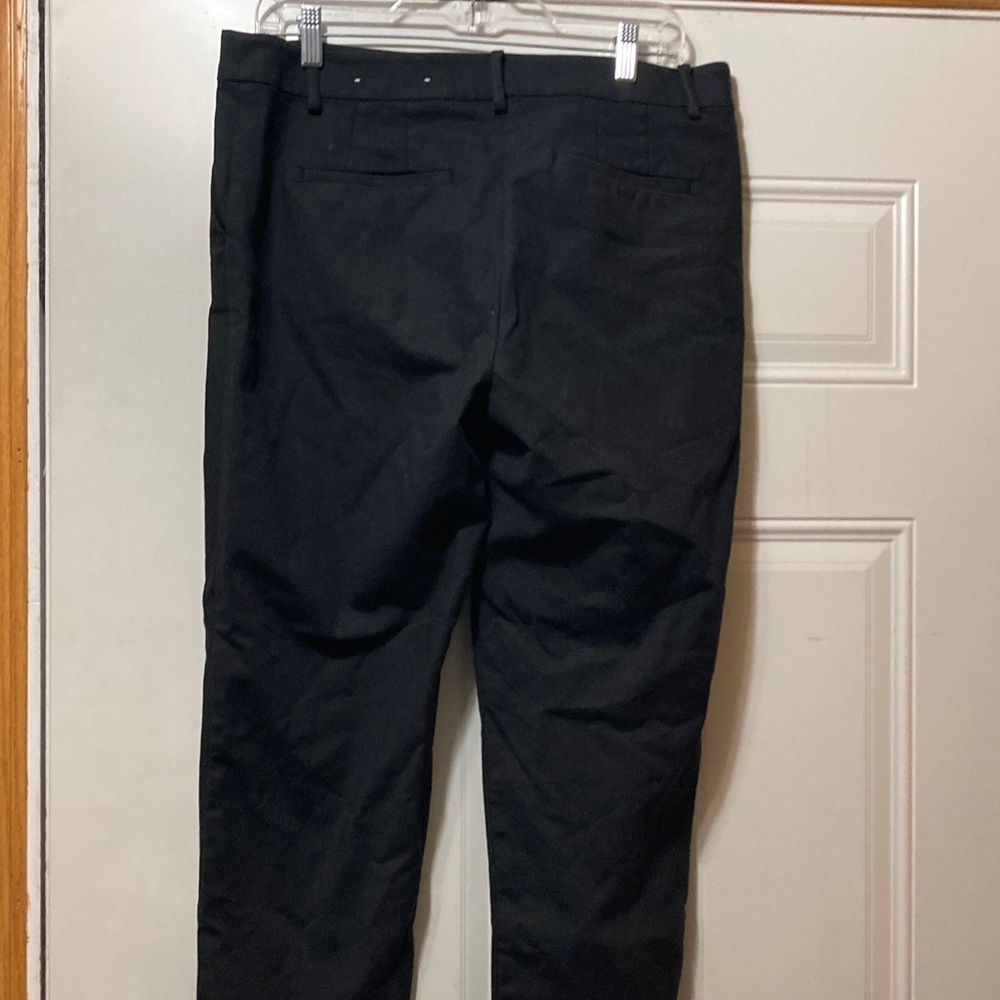 Loft Black Dress Pants - Classic Straight Fit 10